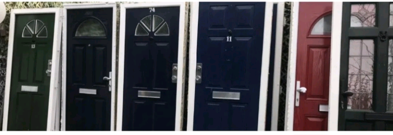 Upvc door , composit door  , lock , keys , frame 