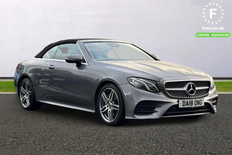 2018 Mercedes-Benz E Class E220d AMG Line Premium 2dr 9G-Tronic Convertible DIESEL Automatic