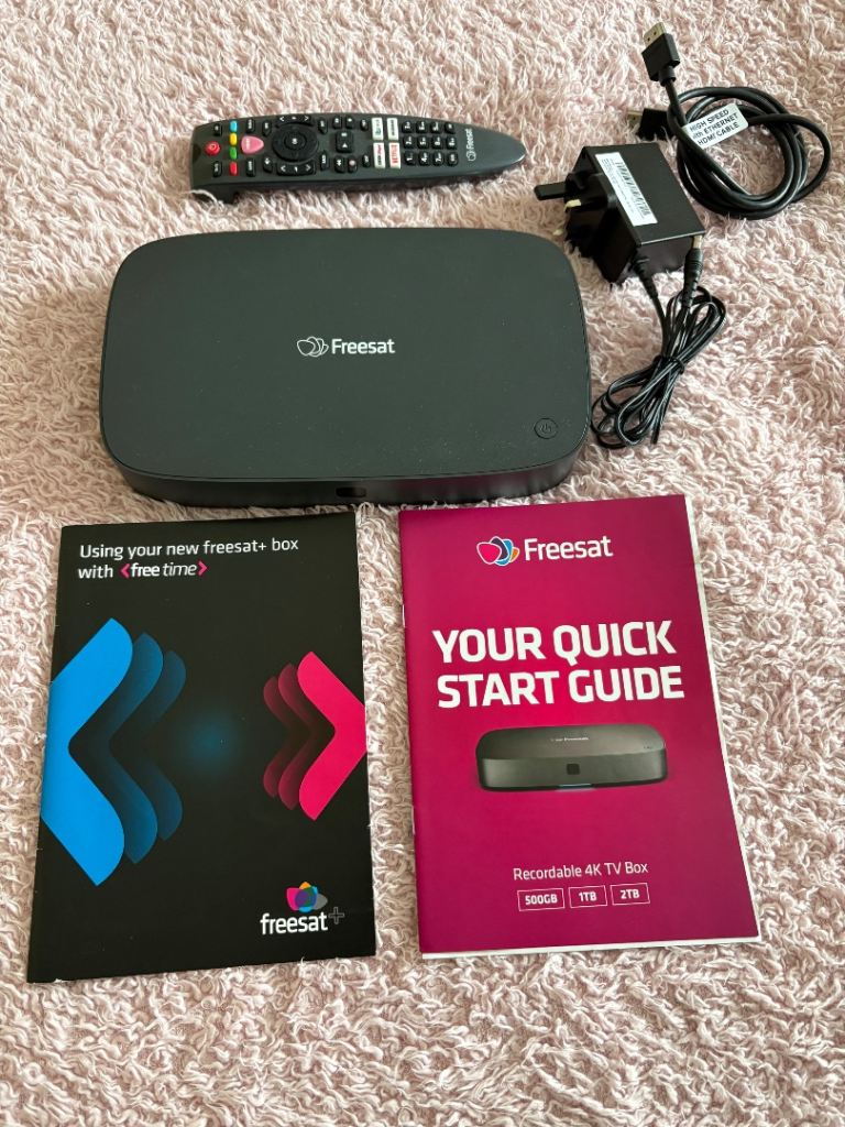 Freesat 4k Recorder (500Gb hard drive)