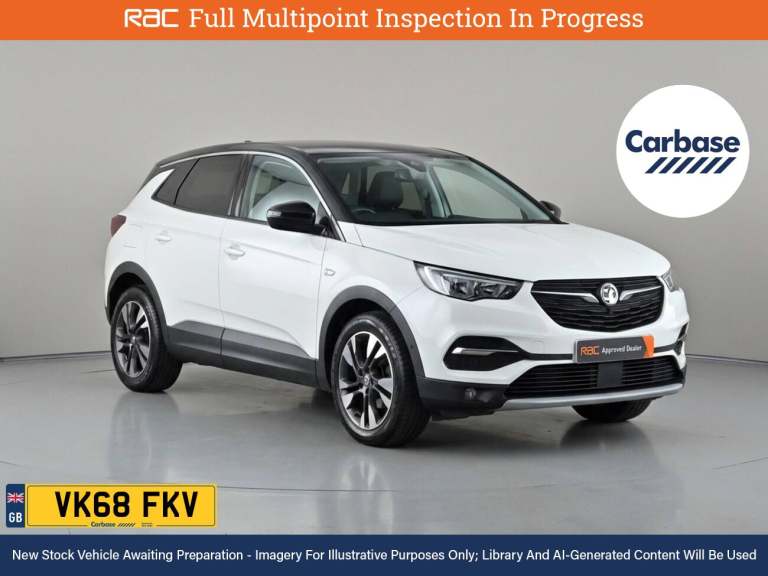 2018 Vauxhall Grandland X 1.2 Turbo Sport Nav SUV 5dr Petrol Manual Euro 6 (s/s) (130 ps) SUV PET...