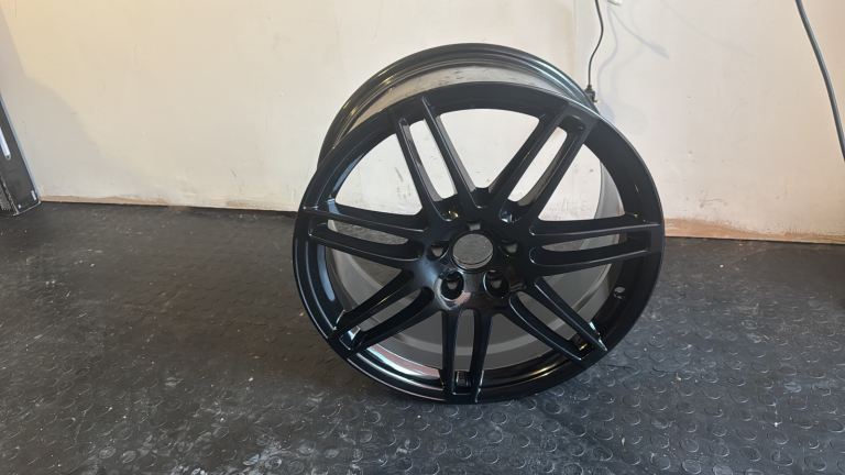 Audi Alloys 19’s  (set of 4) fully refurbished.  Gloss Black. 