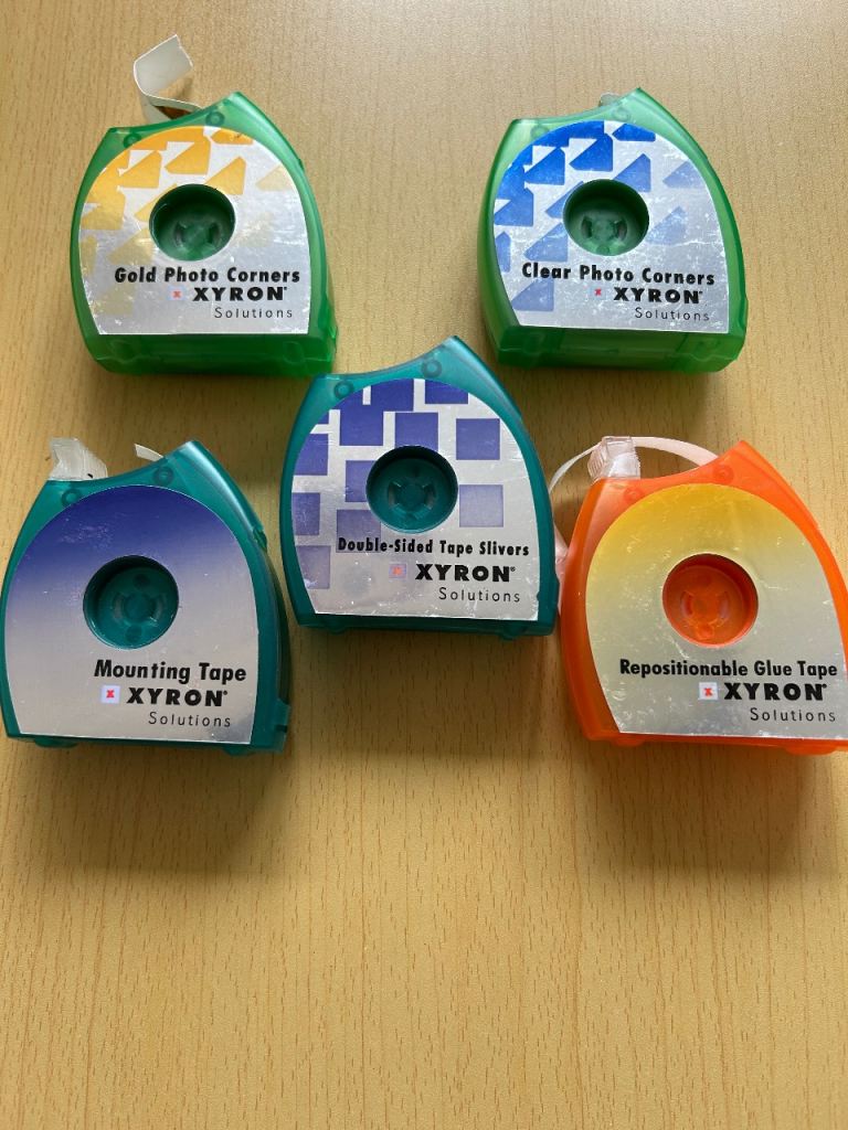 Xyron Photo Corners and Tapes Set – New, Unused