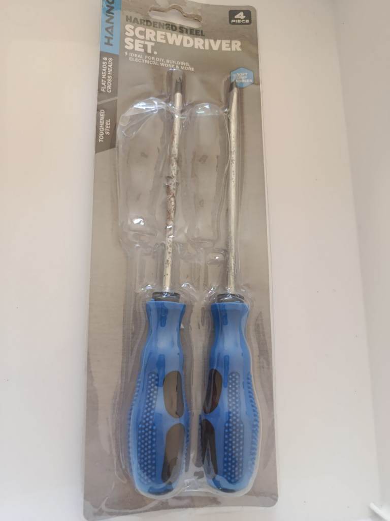 HANNON Hardened Steel Screwdriver Set - New
