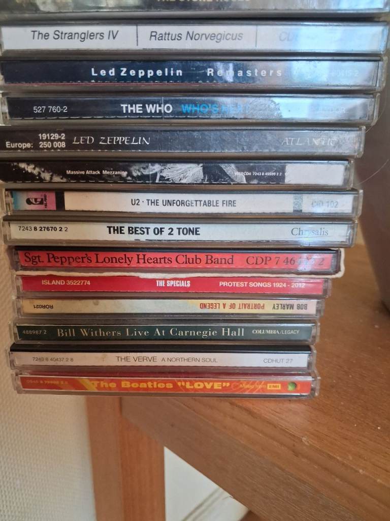 Massive CDs 650 Collection rock/punk/reggae/ska/soul/blues/dance/indie/jazz eg nearly every genre