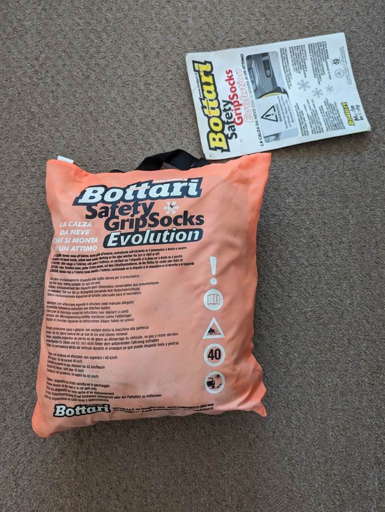 Bottari Safety Grip Socks Evolution , Car snow socks - used in size M