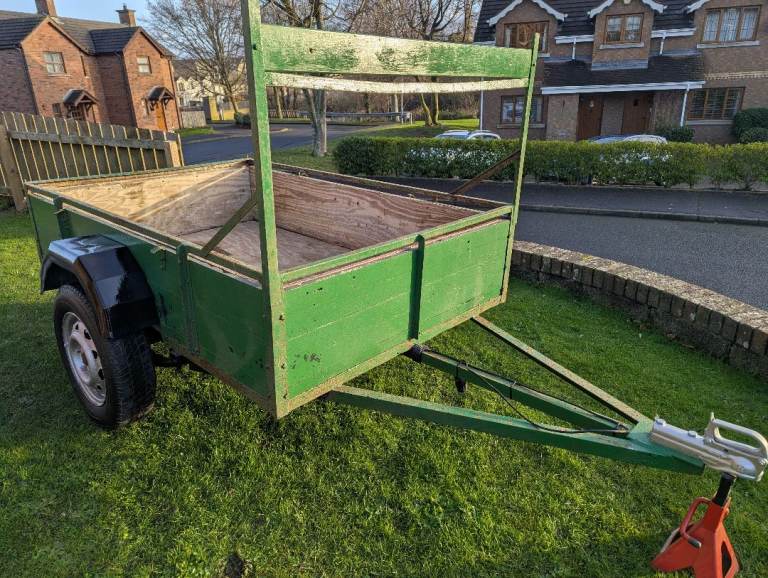 6ft x 4ft car trailer (garden, dump, lawnmower)