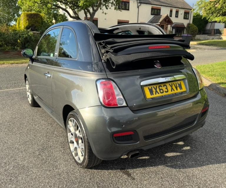 2013 (63) FIAT 500C  0.9 TWINAIR GQ RARE MODEL GENUINE 39K LOVELY CONVERTIBLE !