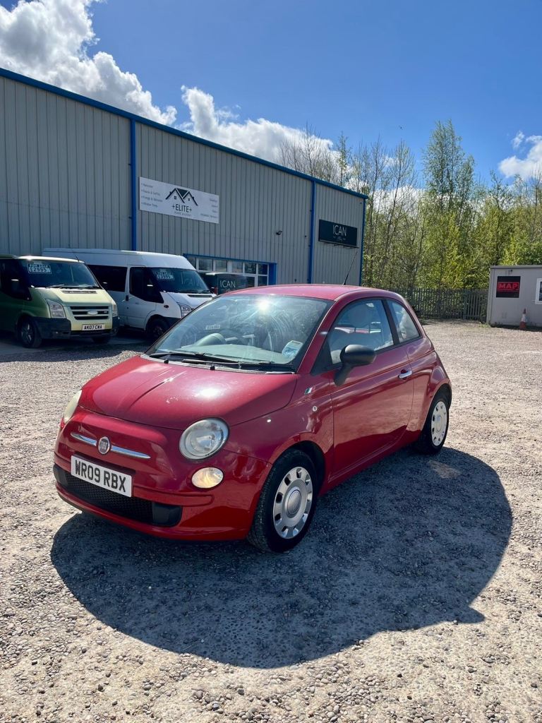 Fiat, 500, Hatchback, 2009, Manual, 1242 (cc), 3 doors