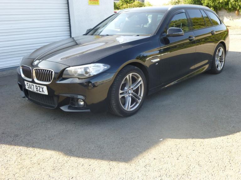 BMW 5 SERIES F11 520d 190 BHP M SPORT TOURING 8 SPD AUTO EURO6 ULEZ 2017