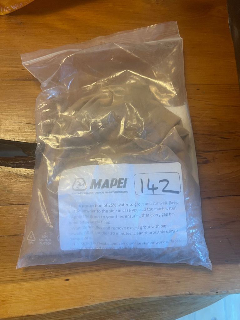 Mapei grout