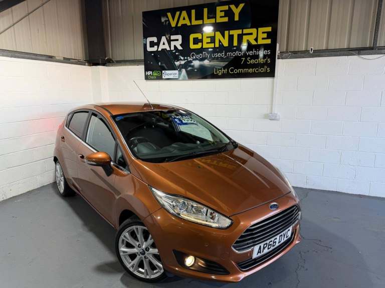 2016 Ford Fiesta 1.0 EcoBoost 125 Titanium 5dr HATCHBACK PETROL Manual