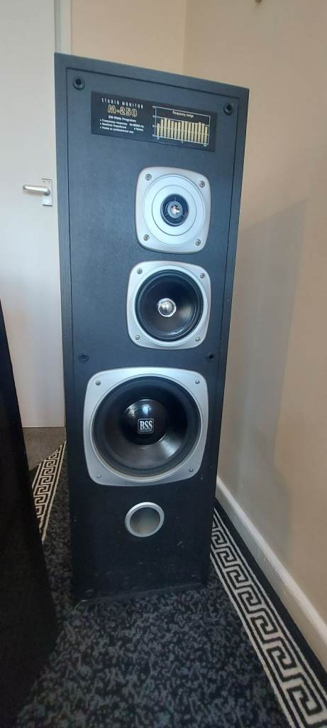 BBS M-250 Floor Standing Speaker – Good Condition
