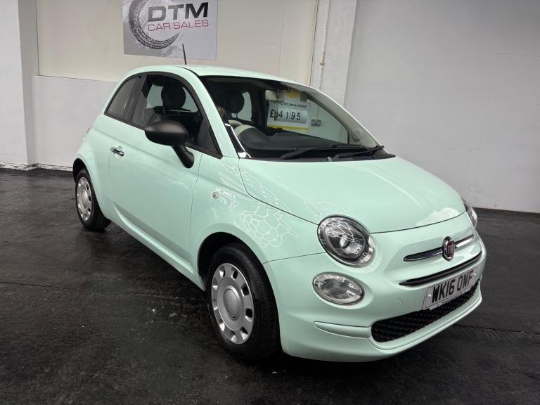 2016 Fiat 500 1.2 Pop 3dr HATCHBACK Petrol Manual