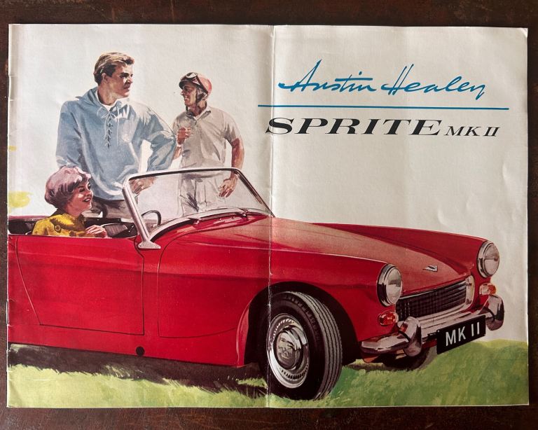 1960s Austin Healey Sprite Dealer Brochure