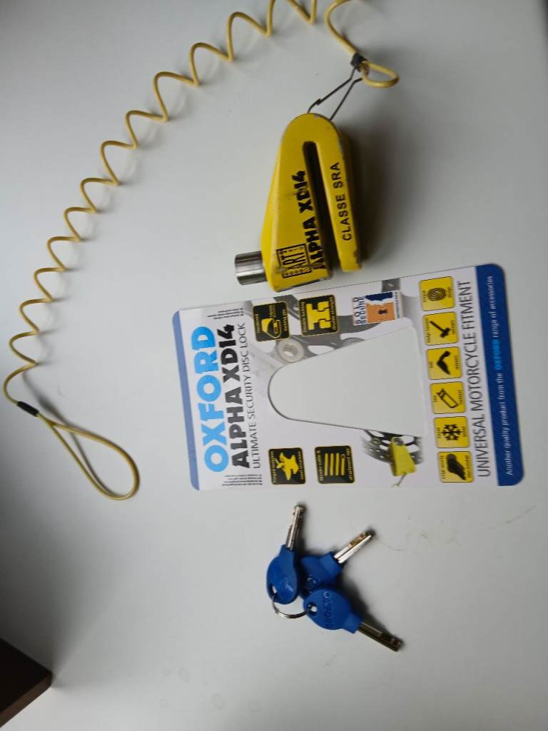 Motorcycle Disc Security Lock