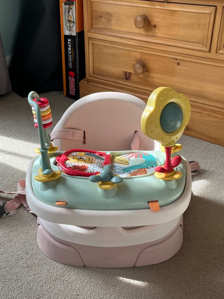 Mama and papa Booster and Chair excellent Condition