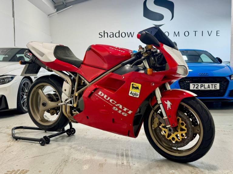 1995 Ducati 916 Strada Fully recomissioned - SP seat, Ohlins rear shock, Termignoni Silence MOTOR...