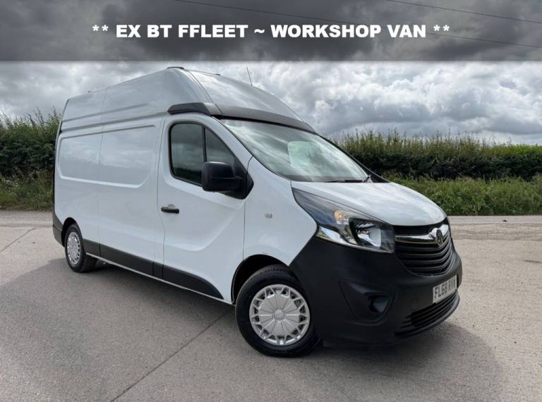 2018 68 VAUXHALL VIVARO 1.6 CDTI 2900 BITURBO ECOTEC PANEL WORKSHOP VAN