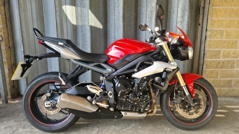 Triumph Street Triple 675 ABS, 2016, 32,132 Miles, Excellent Condition