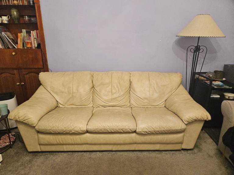 Cream Sofa Bed
