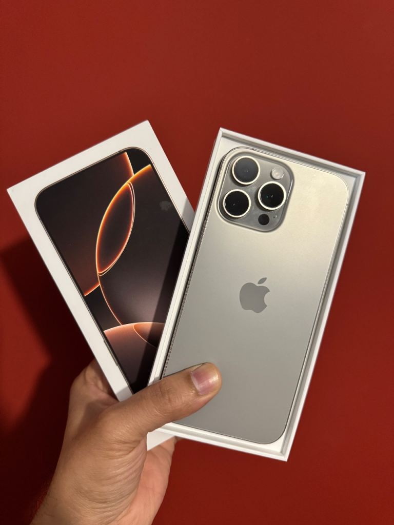 iPhone 16 pro max 512gb unlocked excellent condition 