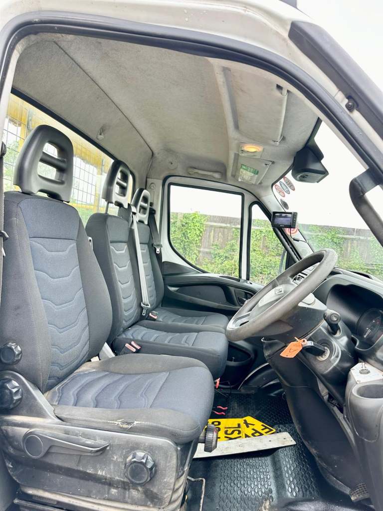 2017 IVECO DAILY TOOLBOX TIPPER 7,2 TON TARMAC CHUTES EURO-6 U-LEZ EX COUNCIL