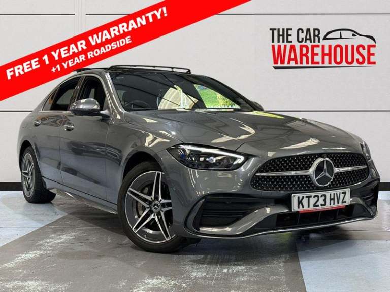 2023 Mercedes-Benz C Class C300e AMG Line Premium Plus 4dr 9G-Tronic Automatic Saloon Hybrid Auto...