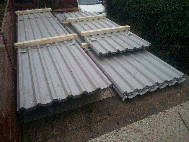 Box Profile roofing sheets delivered to your door 