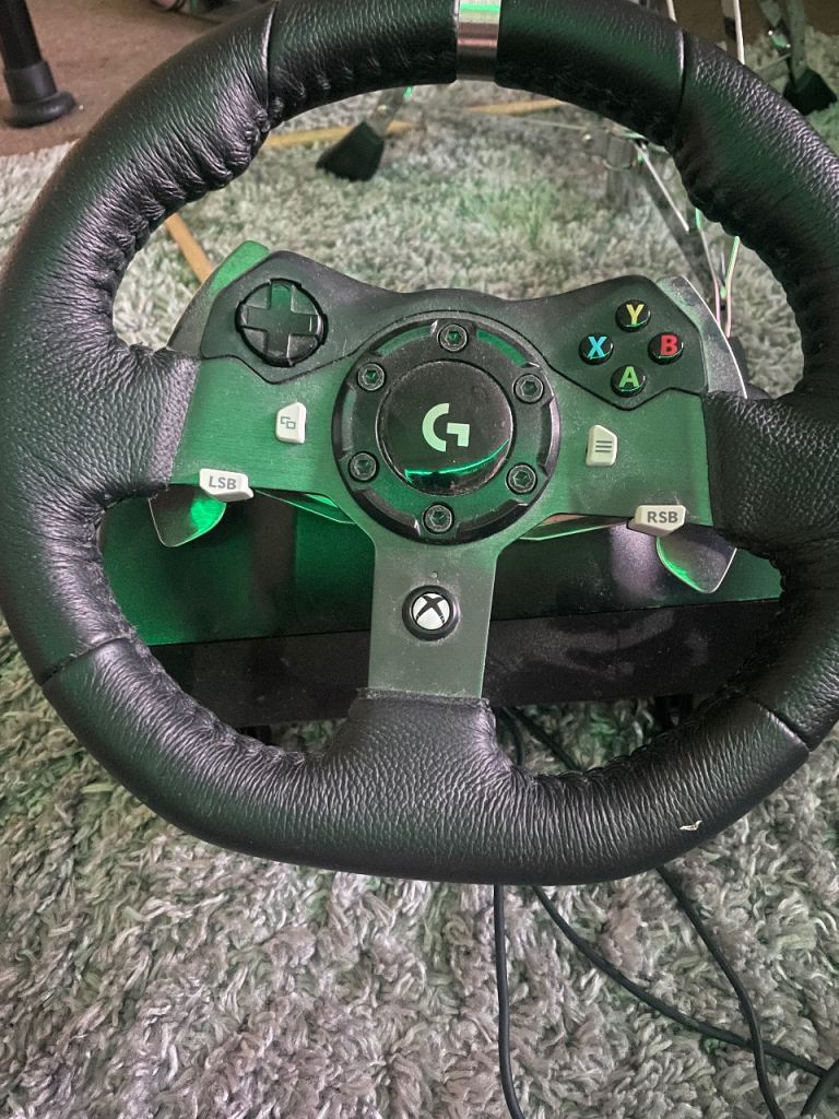 Xbox Logitech Gaming Steering Wheel