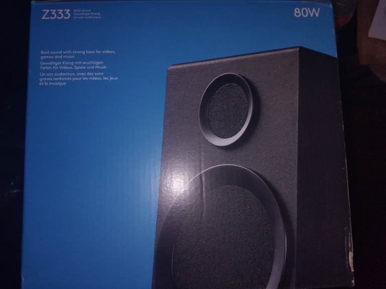 Logitech Z333 80w speakers