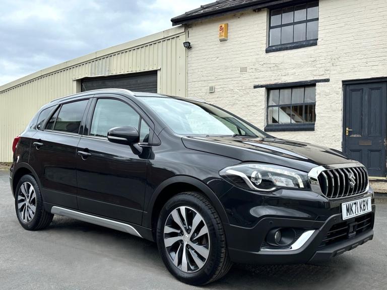 2021 71 Suzuki SX4 S-Cross 1.4 Boosterjet (129) MHEV SZ-T SUV Cosmic Black Pearl
