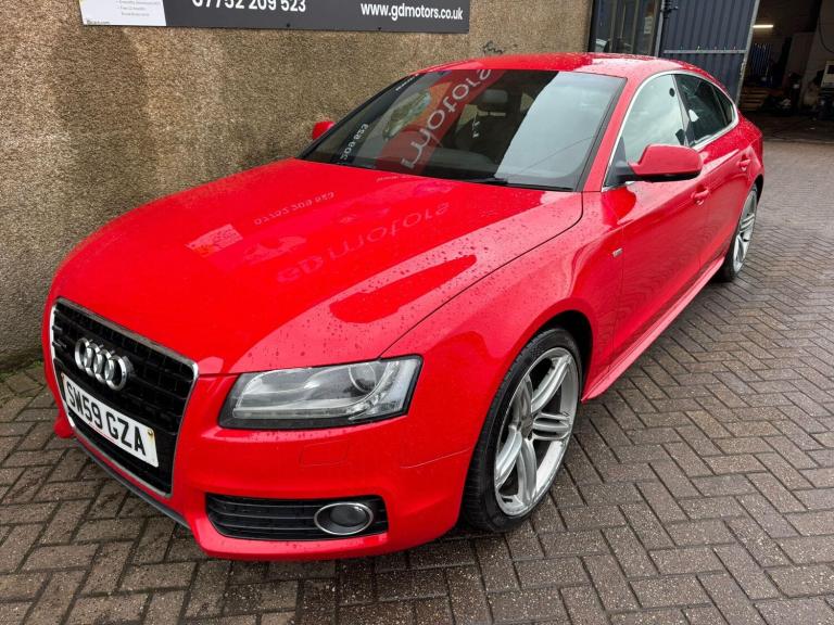 2010 Audi A5 3.0 TDI Quattro S Line 5dr S Tronic HATCHBACK DIESEL Automatic