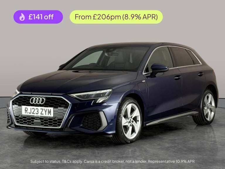 2023 Audi A3 40 TFSI e S Line 5dr S Tronic[C+S]  - BLUETOOTH - CRUISE - DRIVING MODES Hatchback P...