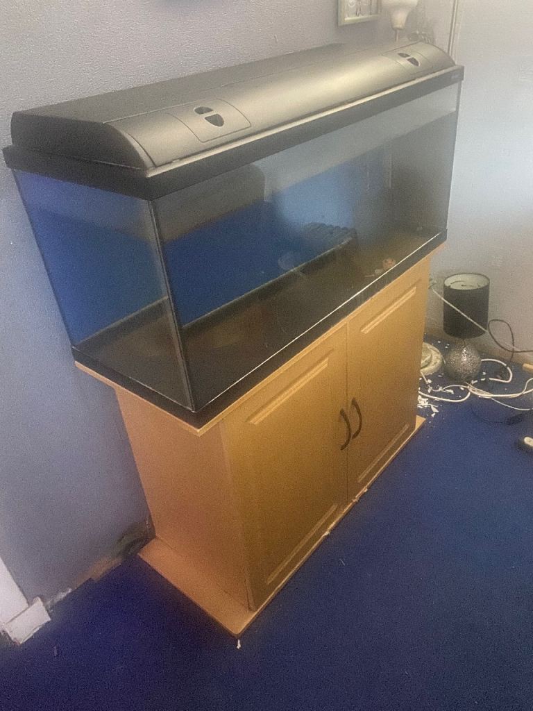 awuarium cabinet lid and light