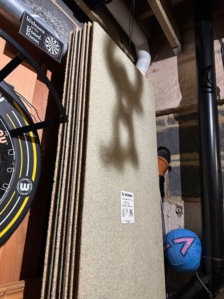 8x Wickes T&G Chipboard Flooring 18mm