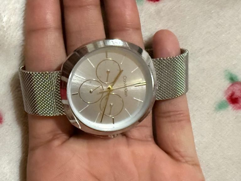 Calvin Klein Silver Mesh Watch – As Good As New