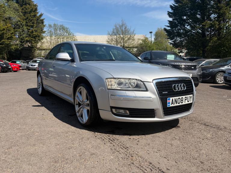 2008 Audi A8 3.0 TDI Quattro SE 4dr Tip Auto SALOON Diesel Automatic