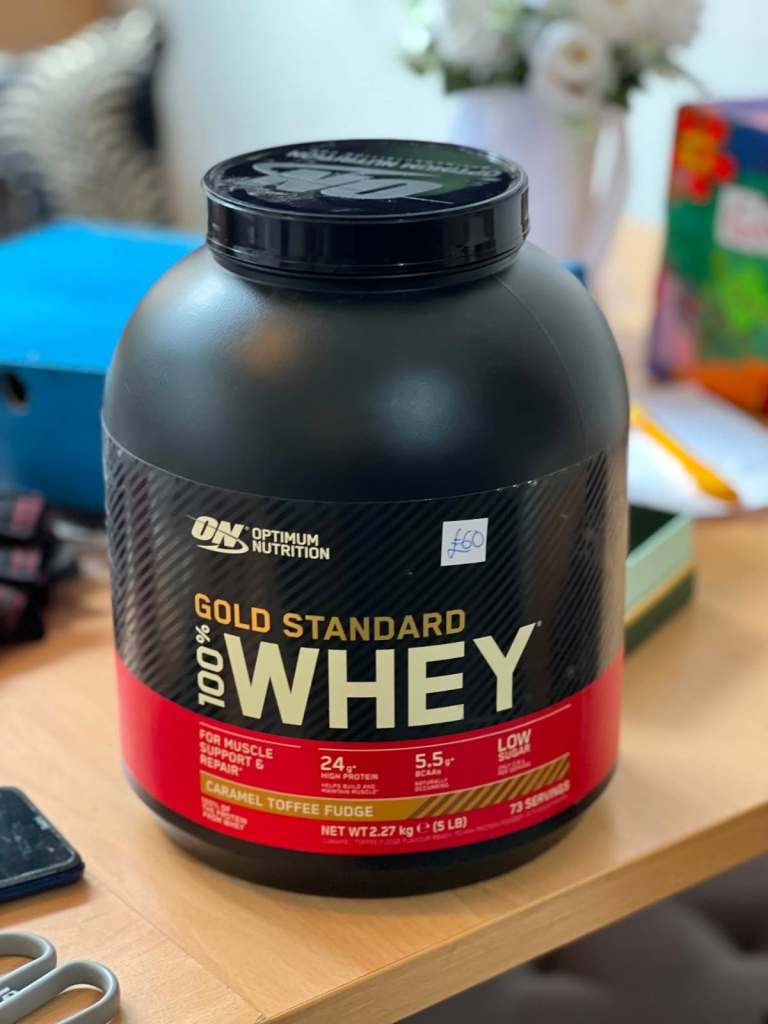 Optimum Nutrition Gold Standard 100% Whey Protein - Caramel Toffee Fudge