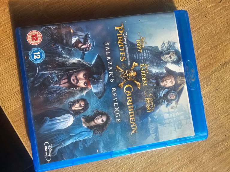 Pirates of the Caribbean: Salazar’s Revenge Blu-ray