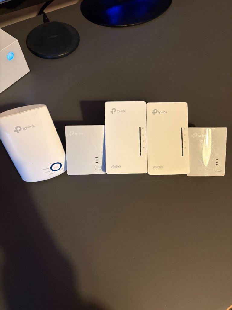 Set of TP Link AV600 Powerline Adapters  