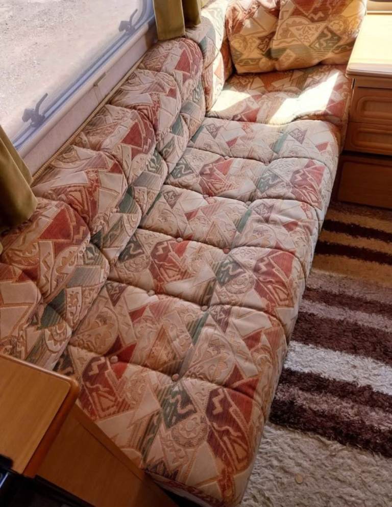 Caravan seat cushions 
