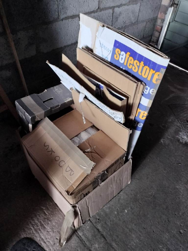 Free removals boxes and packing material!