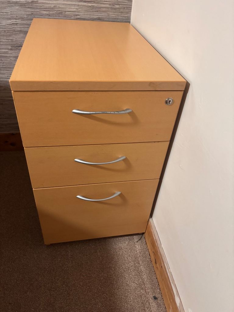 Two filing cabinet.