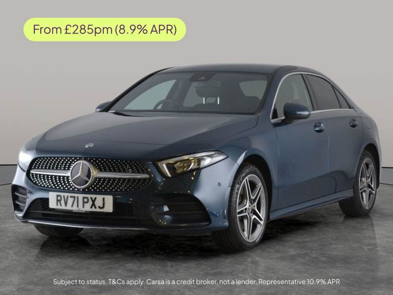 2021 Mercedes-Benz A-Class 1.3 A250e 15.6kWh AMG Line (Executive) Saloon 4dr Petrol Plug-in Hybri...