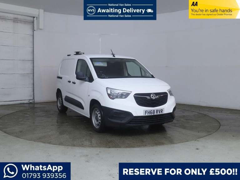 2019 Vauxhall Combo 1.6 Turbo D 2300 Edition L1 H1 Euro 6 (s/s) 4dr PANEL VAN Diesel Manual