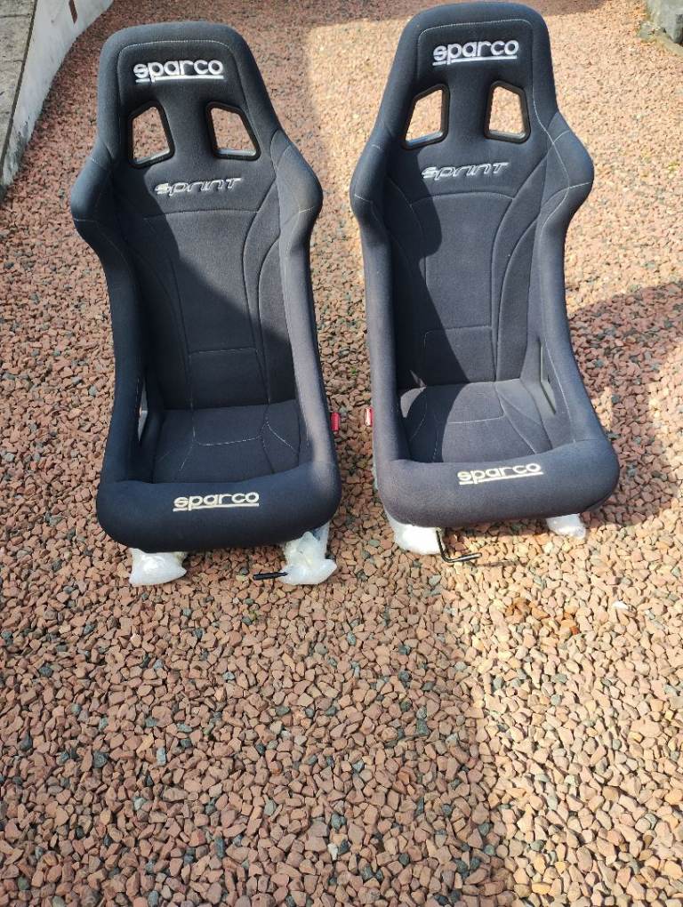 'Sparco Sprint' Bucket  Race Seats - pair, excellent condition