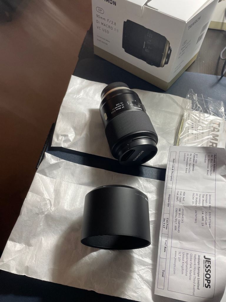 Tamron SP 90mm f/2.8 Di Macro 1:1 VC USD Lens