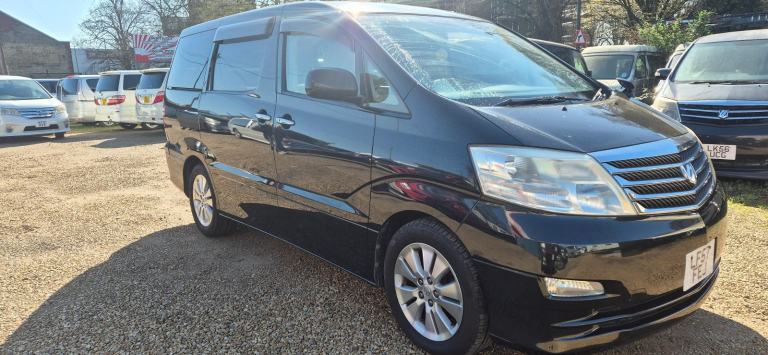 Toyota Alphard 2 Berth Campervan  Drop Down Fridge sunroofs