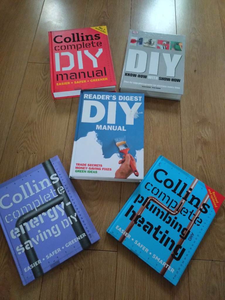 Collins & Reader's Digest DIY Manuals - Energy Saving, Plumbing, Heating