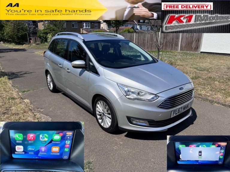 2017 Ford Grand C-Max 1.0 EcoBoost 125 Titanium 5dr MPV Petrol Manual